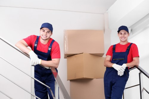 Office removals van supporting a local relocation in Sidcup
