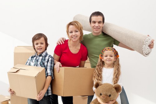 Flexible self storage container used by Sidcup residents