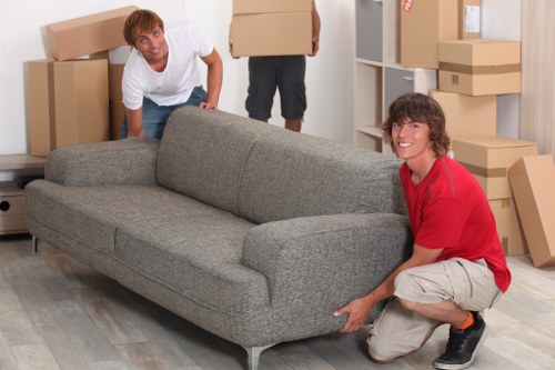 Residents using long-term storage in Sidcup for household items and boxes