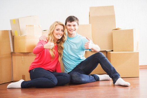 Charity donation of reusable furniture and storage items