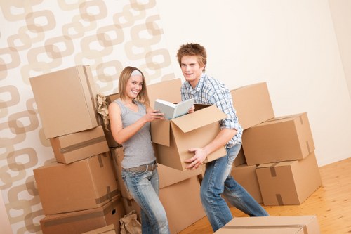 Secure storage unit environment with safety-conscious layout